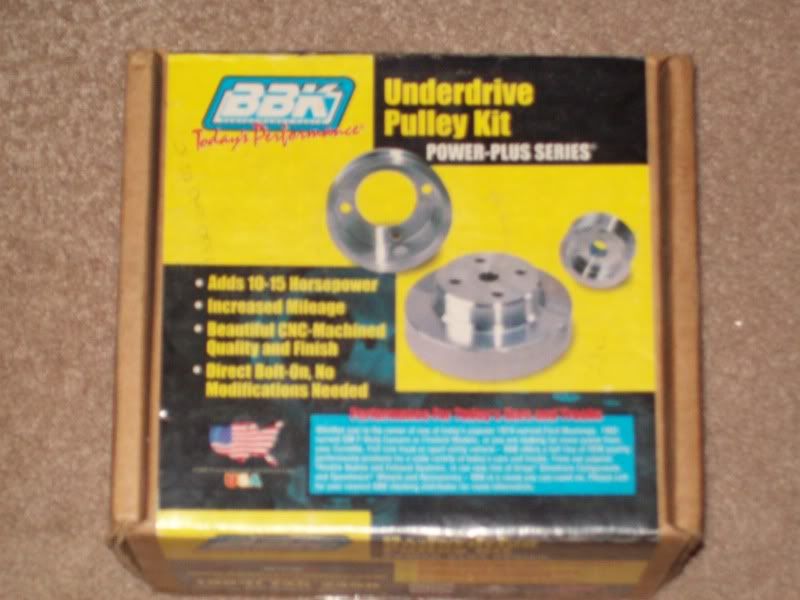 BBK 4.6 2V Underdrive Pulleys Ford Mustang Forums